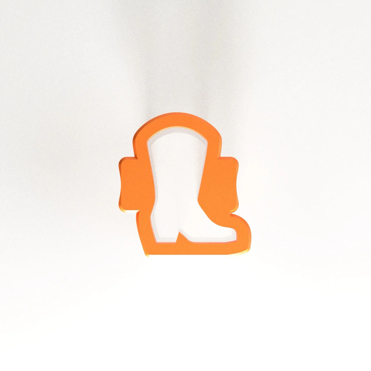 Cowboy boot cake pop cutter shape