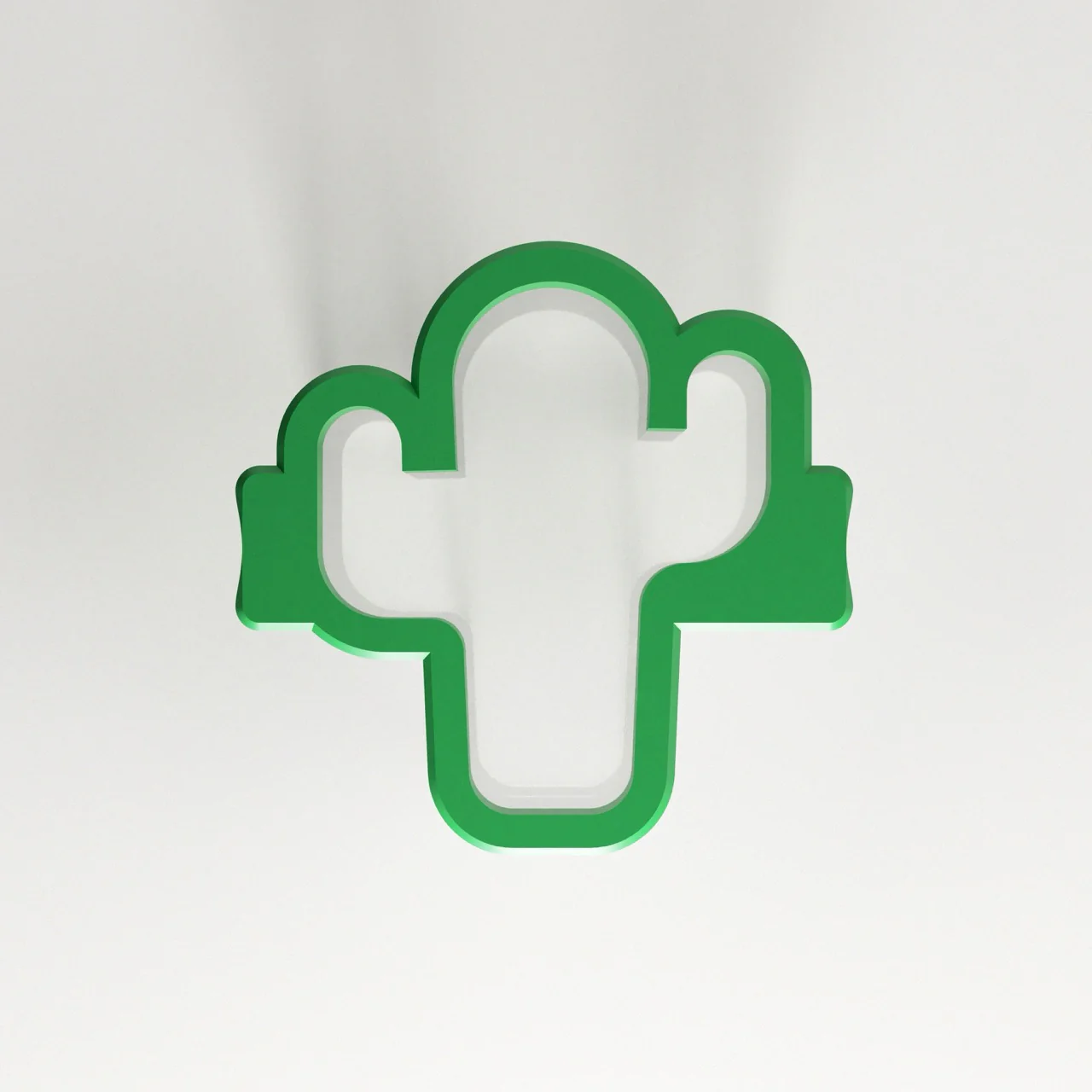 Cactus cake pop cutter shape