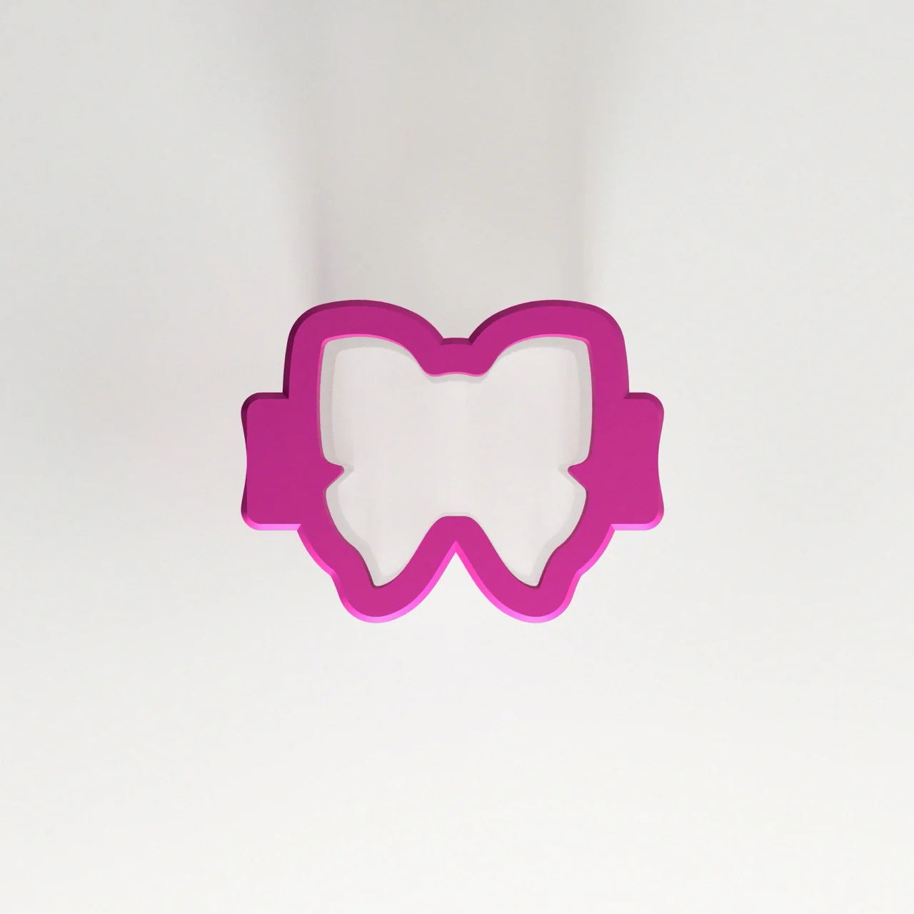 Bow cake pop cutter shape