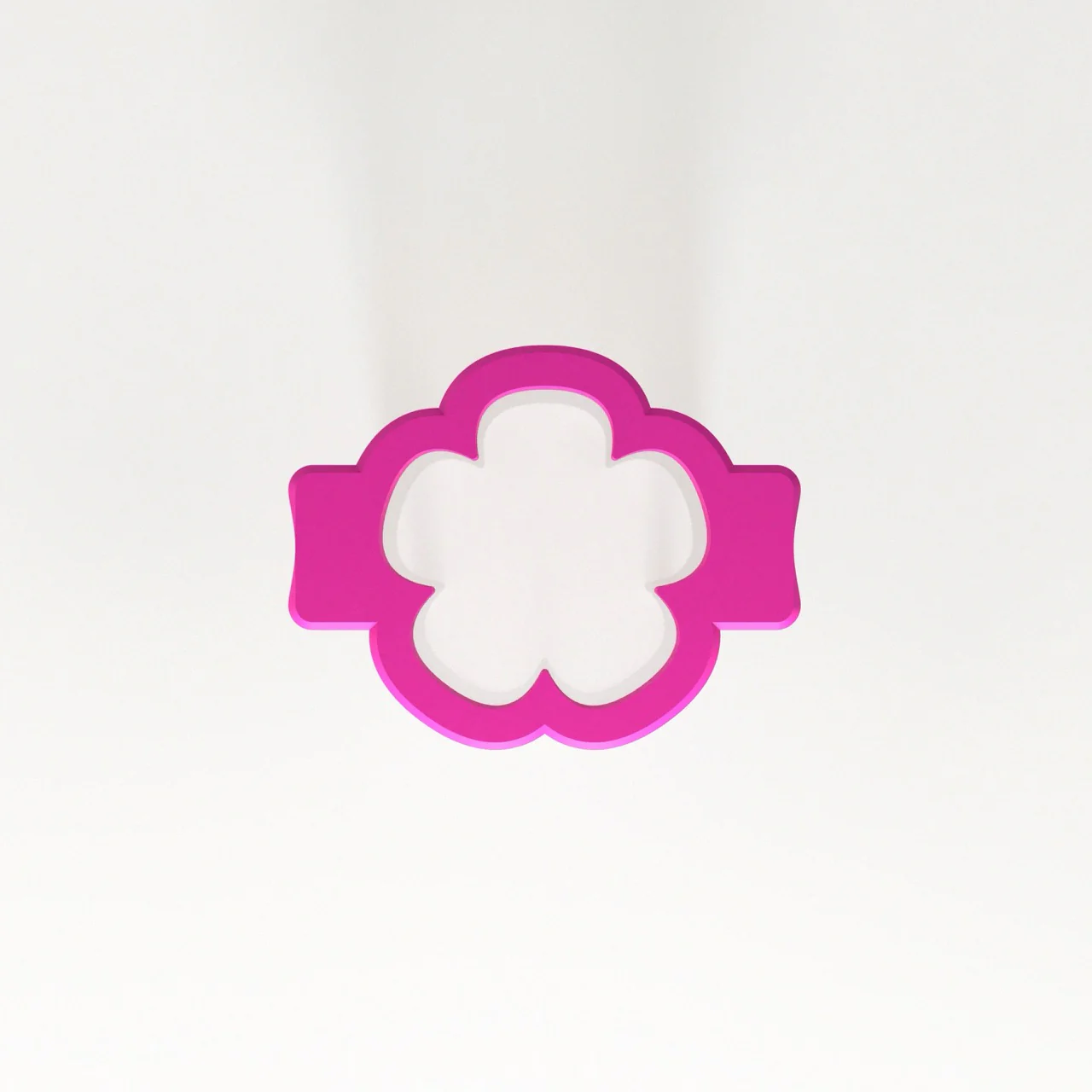 Five-petal flower cake pop cutter shape