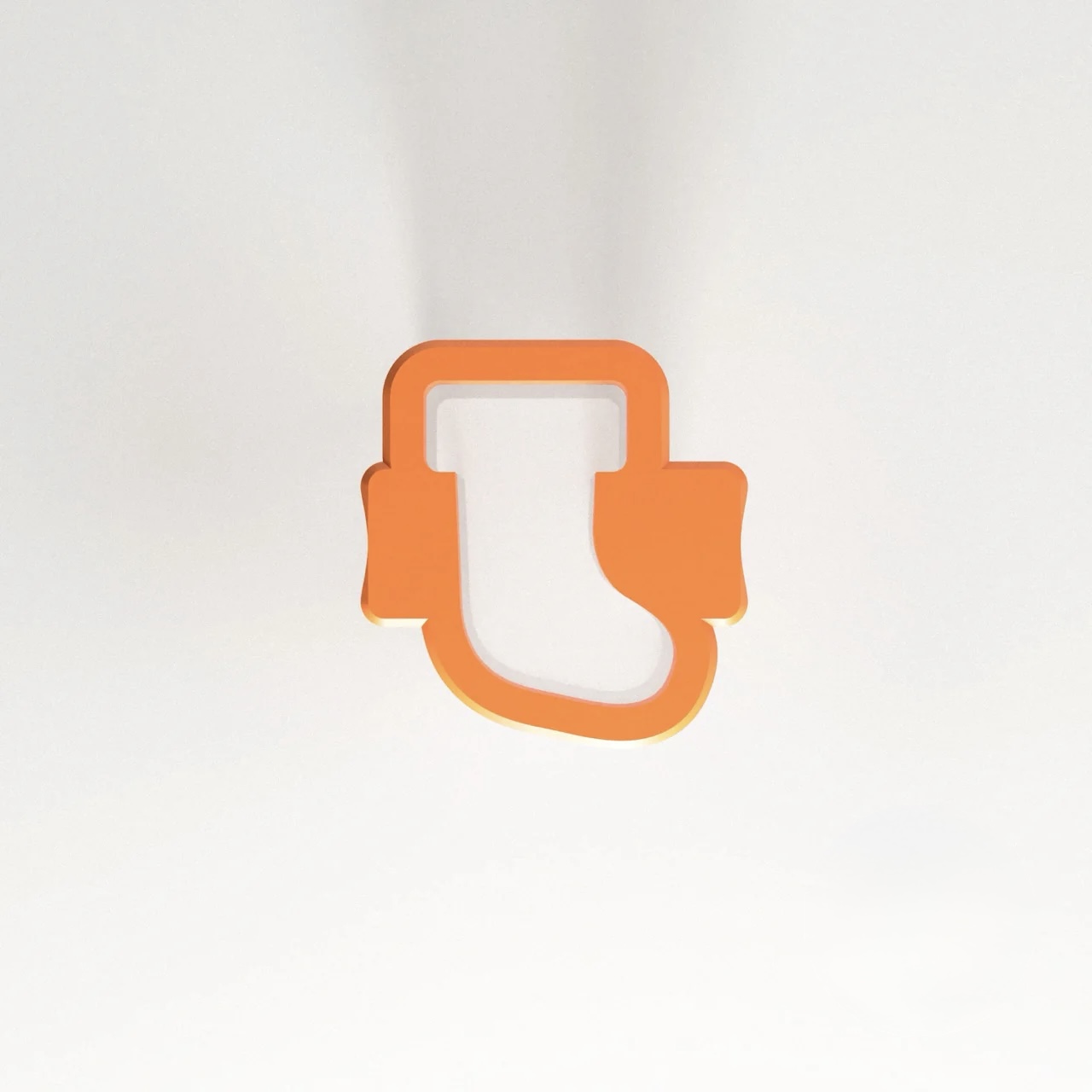 Stocking cake pop cutter shape