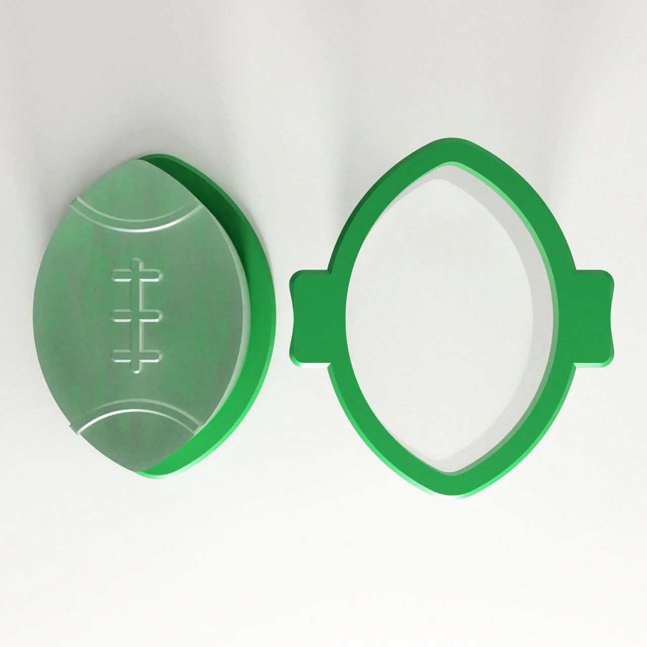 Football cake pop cutter shape